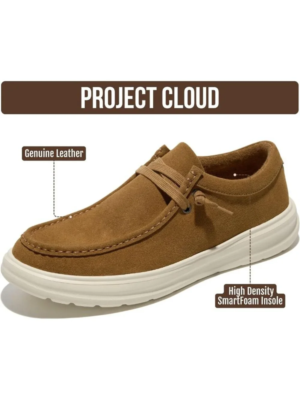Genuine Leather Non-Slip Loafers for Men - Stylish & Comfortable Casual Shoes